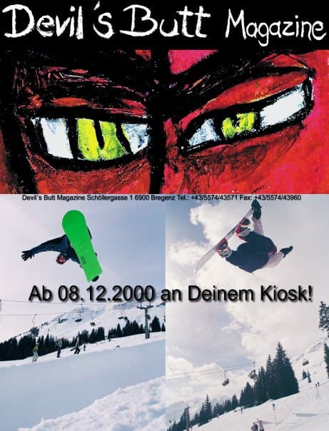 Green Oxygen board Lech am Alberg 1999 by Jonas Deibe