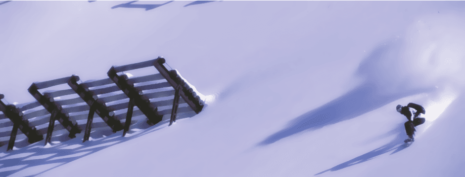 Powder run in Zurs/Austria by Jonas Deibe